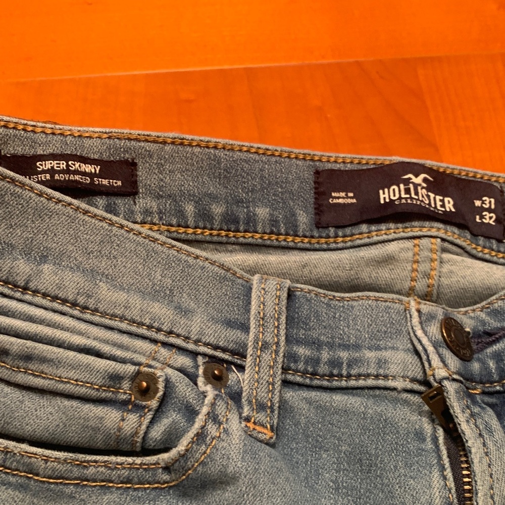 Hollister Light Blue Denim Jeans